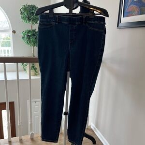 J. Jill Perfect Stretch Jeggings - Deep Blue Wash